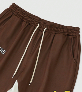 Conjunto de Sudadera con Capucha y Pantalones Anchos Estilo Urbano para Hombre, Lavado Ácido, Personalizado al por Mayor, Ropa de Invierno Holgada - Product Image 3
