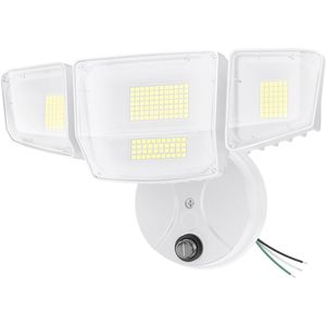 Faro LED da Esterno 90W 10000LM con Sensore Crepuscolare, Impermeabile IP66, Luce Bianca 6500K, Faretto di Sicurezza 10000LM - Product Image 1