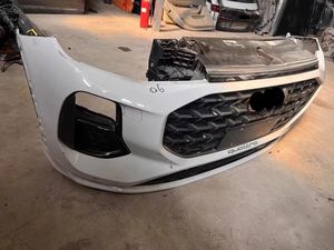 Pour <span class=keywords><strong>Audi</strong></span> <span class=keywords><strong>Q6</strong></span> <span class=keywords><strong>2023</strong></span> : Ensemble de pare-chocs avant avec phares, support de radiateur et calandre – Pièces de rechange automobiles d'occasion - Product Image 3