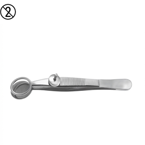 Pinzas para Calázion de un Solo Uso, Desechables, Oftálmicas, Quirúrgicas, de Acero Inoxidable, Microquirúrgicas - Product Image 1