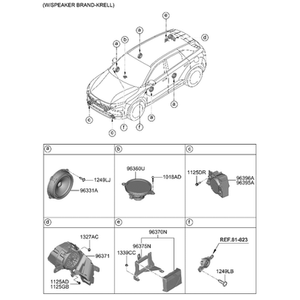 Nouveaux commutateurs et commandes Nexo 96370M5100 - Product Image 1