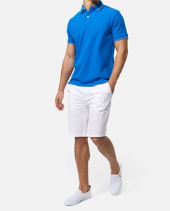 Men Multi Color Stripe Cotton Contrast <b>Polo</b> T-<b>Shirt</b> Multi-<b>Striped</b> <b>Polo</b> <b>Shirt</b> Fashion <b>Striped</b> Cotton Golf <b>Polo</b> T-<b>Shirt</b> - Product Image 3