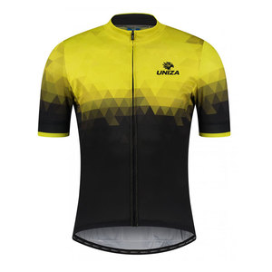 Maillot de cyclisme à manches longues en tissu Spandex/Polyester respirant haute performance personnalisé pour un ajustement professionnel confortable et mince - Product Image 1