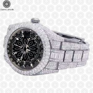 Charm Jewells Luxury Women's Stainless Steel Round Analog Quartz <b>Watch</b> With <b>Diamond</b> Encrusted Band And Luminous Dial - Product Image 2