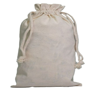 Sac à poussière de luxe en coton biologique recyclé, écologique, réutilisable, pour emballage cadeau de bijoux de mode et cosmétiques, recyclable - Product Image 5