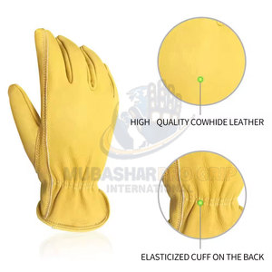 Gants de conduite pour hommes les plus vendus, faible MOQ, en gros, en matériau durable, gants de sécurité pour conducteurs - Product Image 5