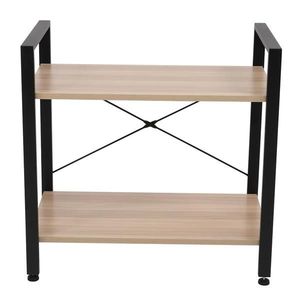 Specchio a Figura Intera Retrò Marrone con Rivestimento in PVC Effetto Legno, Armadio Organizzatore per Gioielli con Elegante Decorazione - Product Image 2