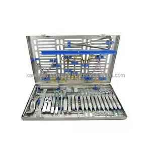 Kit de Cirugía Oral Ortodóntica de Acero Inoxidable de Alta Calidad, Juego de 33 Piezas de Instrumentos Manuales Avanzados para Implantes Dentales - Product Image 3