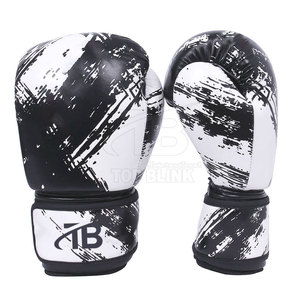 Custom Made Leather Boxing <b>Gloves</b>-<b>Moisture</b> Wicking Hook & Loop Closure High Quality Training <b>Gloves</b> for Sports Use - Product Image 3