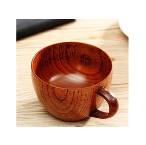 แก้วไม้ทำมือสุดหรู แก้วไม้ธรรมชาติสำหรับกาแฟ ชา นม โกโก้ ของขวัญ งานจัดเลี้ยง และการรับประทานอาหารที่บ้าน - Product Image 5