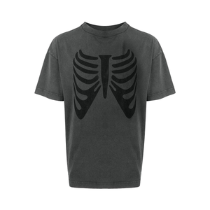 Camisetas estampadas 100% algodón para hombre, 220g, calidad premium, gráfico extragrande, OEM ODM, ropa al por mayor a bajo precio - Product Image 4