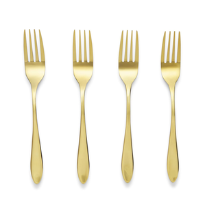 Ensemble de couverts en laiton écologiques de haute qualité, plaqué or, finition miroir, fourchette à poignée ananas pour cadeaux - Designs personnalisés - Product Image 4