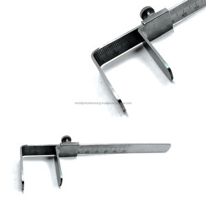 Jauge d'occlusion manuelle dentaire Willis en acier inoxydable, instrument de mesure orthodontique avec poignée ergonomique pour occlusion verticale - Product Image 5