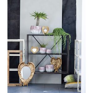 22 \ "X 16 \" specchio da parete con accento dorato per soggiorno ingresso camera da letto Foyer ufficio - Product Image 4