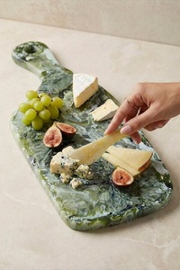 Planche à fromage élégante en résine et bois pour appartement de luxe, accessoires de salle à manger et décoration de cuisine moderne - Product Image 2