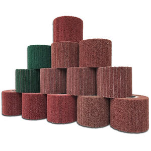 Rueda pulidora de fibra de nailon no tejida para acabado satinado de acero inoxidable - Product Image 4