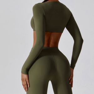 Conjunto de Yoga al por Mayor para Mujer, Top Deportivo, Conjunto de Yoga Elegante para Mujer, Ropa de Entrenamiento para Gimnasio, Yoga Barato, Precio de Fábrica al por Mayor - Product Image 2