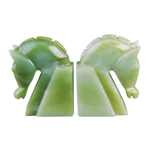 Modern Designed Marble Onyx Side <b>Table</b> Horse Shape Bookends (MROMBE-009) Custom Made <b>Low</b> Price Home Stone Furniture Book Ends - Product Image 4