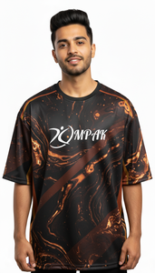 Camiseta de poliéster/algodón de secado rápido, transpirable, con sublimación, estilo casual y urbano, de corte regular, para hombre. - Product Image 2