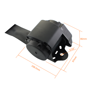 Cinturón de Seguridad HO-FEB029 con Ajuste Automático del Ángulo de Instalación, Cinturón de Seguridad de 3 Puntos ELR - Product Image 2