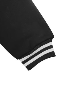 Casual <b>Men</b> Streetwear Cool Varisty <b>Men's</b> <b>Jackets</b> <b>Leather</b> Versity University Bomber College <b>Men's</b> Collar and Cuffs Autumn Wear - Product Image 5