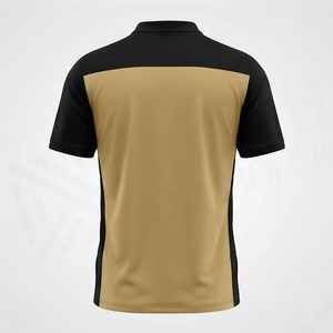 เสื้อยืดคอวีผู้ชายแบบสั่งทำ เสื้อกอล์ฟผ้าฝ้าย เสื้อโปโลยูนิเซ็กซ์ เสื้อยืดลำลองพิมพ์ลาย เสื้อผ้ากีฬา สีสันตามสั่ง - Product Image 2