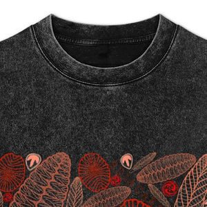 T-shirt en coton imprimé DTG DTF personnalisé pour homme, style streetwear oversize, prix d'usine, vente en gros - Product Image 3