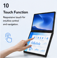 Moniteur portable double écran tactile IPS 1080P de 13 à 17 pouces 60 Hz, extenseur d'écran pour ordinateur portable professionnel LED LCD Type-C P5 15,6 pouces, version améliorée 2026