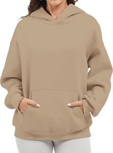 Modischer Kurzstil Atmungsaktiver Spandex/Baumwoll-Hoodie Neuer Langarm mit Anpassbarem Besticktem Logo Nabelschnur-Reißverschluss Fischgrätenmuster - Product Image 3