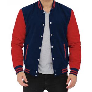 Chaqueta de Béisbol Varsity Personalizada de Lana para Hombre, Última Moda, con Cuello Alto, Chaqueta Universitaria para Invierno - Product Image 5