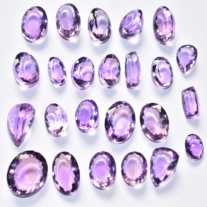 ลาบราโดไรต์ทรงดอกไม้สีน้ำเงินขัดเงาสำหรับทำเครื่องประดับ - Product Image 1
