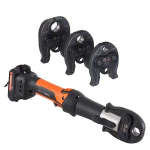 Kit di Crimpatura Elettrico Mini ProPress 18V per Tubi in Rame da 1/2", 3/4", 1" con 3 Ganasce Pro Press e 2 Pinze Crimpatrici - Product Image 2