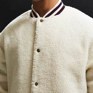 Winter <b>Jacket</b> letterman <b>jacket</b> men snap closure comfortable outerwear mens letterman <b>jacket</b> everyday fashion clothing - Product Image 3