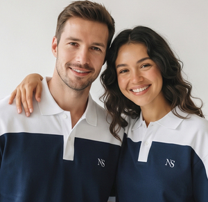 Chemise unisexe à manches courtes en polyester/coton respirant, coupe oversize ajustée, épaules tombantes, style streetwear décontracté, écologique - Product Image 4