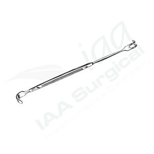 Retractor Jackson de 17 cm, Instrumento Quirúrgico Manual de Acero Inoxidable, Clase I, Uso General en Cirugía, Clínica, Certificado CE ISO13485 - Product Image 3