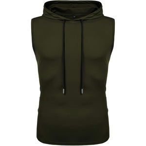 Sudadera sin Mangas con Logotipo Personalizado para Hombre, Sudadera con Capucha para Gimnasio, Fitness, Musculación, Ropa Deportiva, Fabricante - Product Image 1