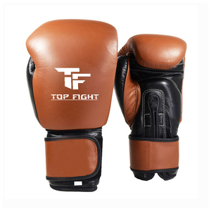 Guantes de Boxeo de Piel de Vaca para Adultos, Transpirables, de Competición, Venta al Por Mayor, Guantes de Boxeo de Alta Calidad, Logotipos Personalizados - Product Image 1