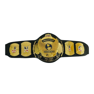 เข็มขัดแชมป์ไร้ข้อโต้แย้ง รุ่น Juan Night Cabo ดีไซน์ปีกทอง สายสีดำพรีเมียม พร้อมโลโก้ USA และ Cabo - Product Image 1
