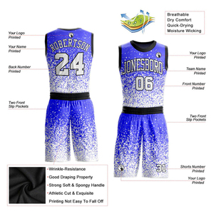 Uniforme de basket-ball pour hommes, design unique personnalisé, haute qualité, séchage rapide, vente en gros, vêtements de sport - Product Image 5