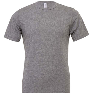 Custom Logo Tri-Blend T <b>Shirt</b> Premium CVC Heather Tee Vintage Bulk Screen Printing DTG DTF T-<b>Shirts</b> for USA Market T <b>Shirt</b> - Product Image 1