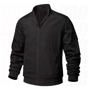 Mens Fashion Bomber <b>Jacket</b> Lightweight Track Windbreaker <b>Jacket</b> Outdoor Golf Windproof Casual Coat for All Seasons - Product Image 1