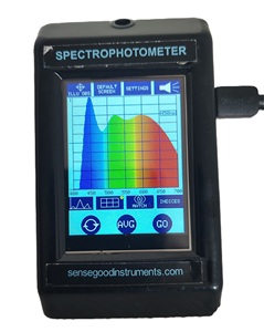 Colorímetro Portátil LED Sensegood, Espectrofotómetro de Laboratorio, Modo de Color, 400-700nm, Ancho de Banda Espectral 1nm, Longitud de Onda 1nm - Product Image 2