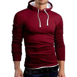 Sweat à capuche pour homme dernière mode pull à manches longues vierge décontracté vente en gros 100% coton pas cher prix conception personnalisée - Product Image 1