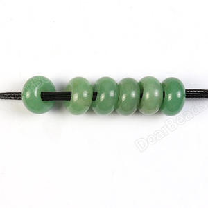 Vente en gros de pierres précieuses AAMNA GEMS, diopside naturel blanc et noir, coupe ovale, pierre de paume, perles à grand trou pour la fabrication de bijoux - Product Image 4