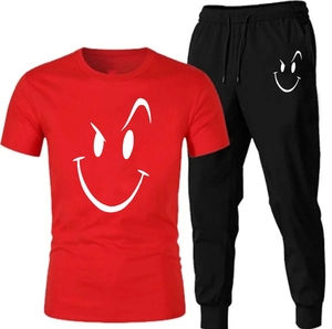 Combinaison de sport respirante, anti-odeur, à séchage rapide, écologique, de qualité professionnelle pour hommes, coupe ergonomique, poches zippées sécurisées, tenue décontractée unie - Product Image 5