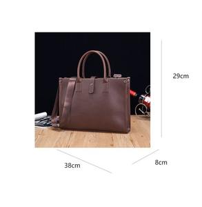 Sac à main en cuir véritable pour ordinateur portable, sac d'affaires, sac à bandoulière exécutif, sac à main pour homme, sacoche pour homme LLB-0309 - Product Image 6