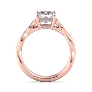 Traditional Irish Knot Layout Moissanite Diamond Gorgeous Four Claw <b>Women</b> Marriage 925 <b>Silver</b> <b>Wedding</b> <b>Ring</b> - Product Image 2