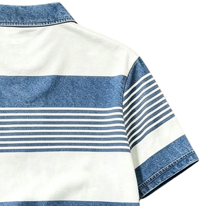 Camiseta de Hombre 100% Algodón Jersey 240g, Manga Corta, Corte Regular, Secado Rápido, Transpirable, Verano, Casual, Golf, Tejido de Punto - Product Image 4