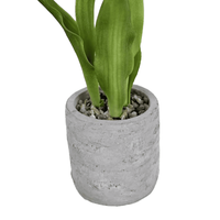Fleurs de tulipes réalistes avec pot en TPE pour une présentation décorative moderne sur table de réception
