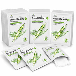 Mascarilla Facial Coreana de Centella Asiática BIAlfekt Green Diary Ampoule, Calmante, Suavizante e Hidratante para el Cuidado de la Piel - Product Image 1